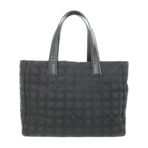 Chanel Line Nylon Tote Bag